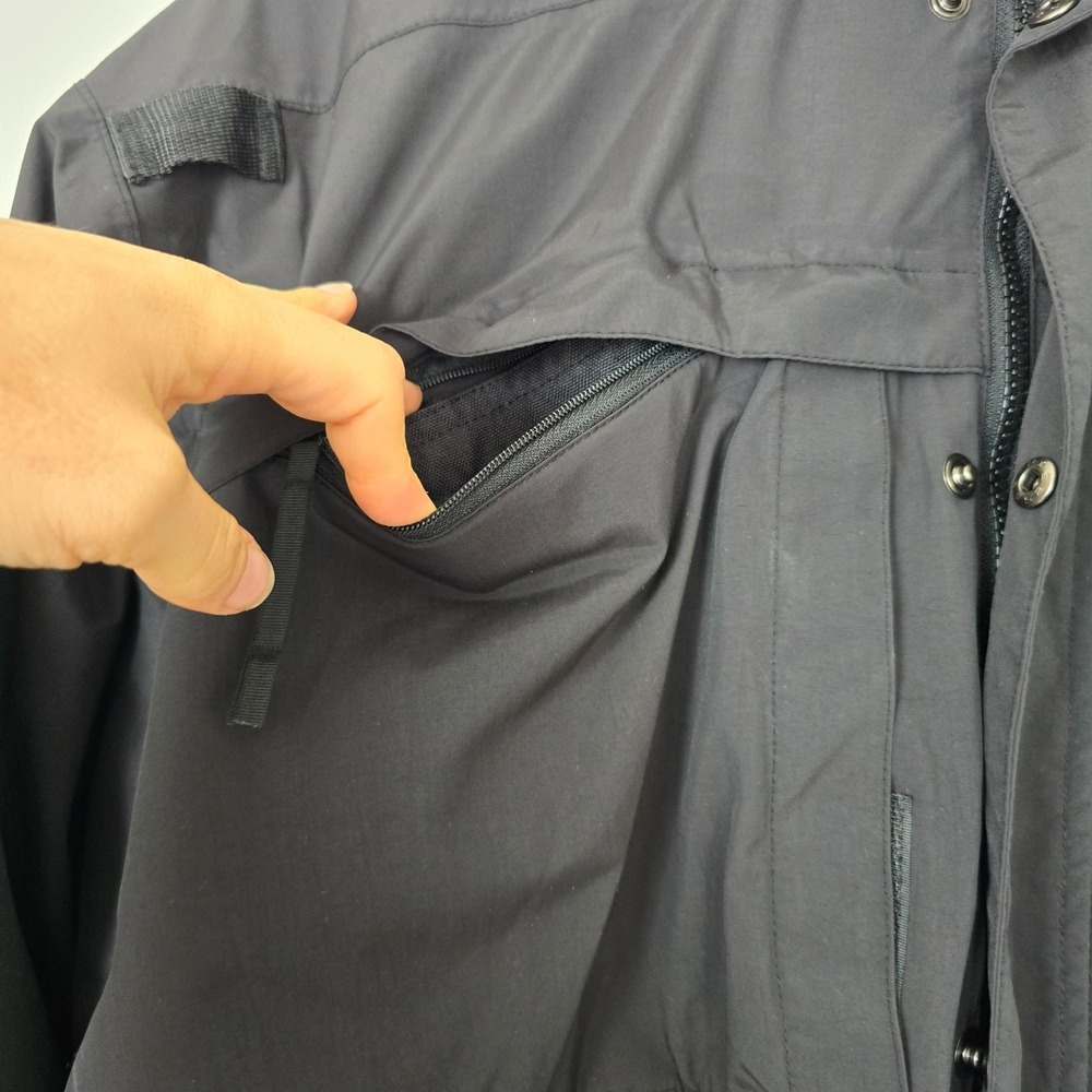 5.11 Tactical Outdoor Utility Mens 5-1 Fleece Lined Jacket Sz XL Black Gorpcore - Picture 3 of 16